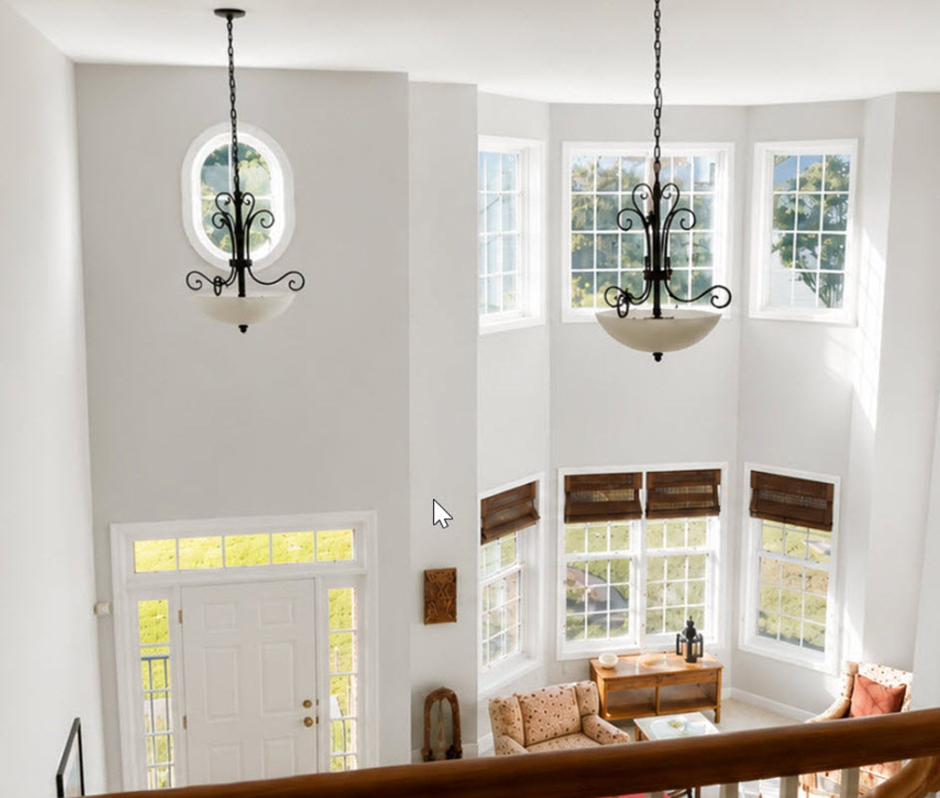 Foyer after painting, Holly Springs